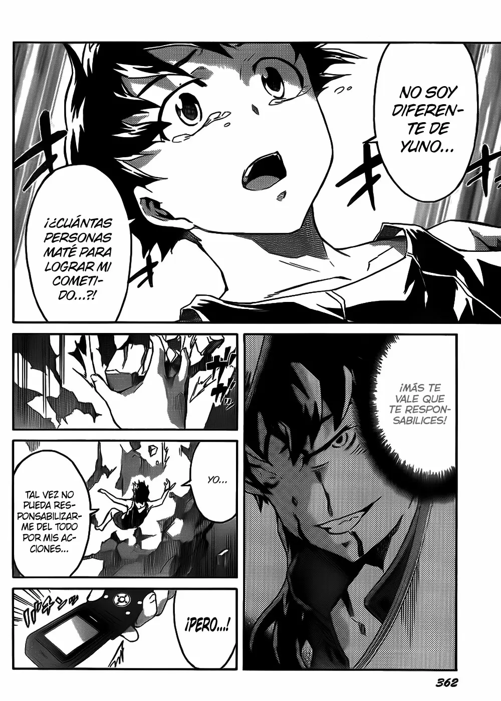 Mirai Nikki capítulo 54, página 21