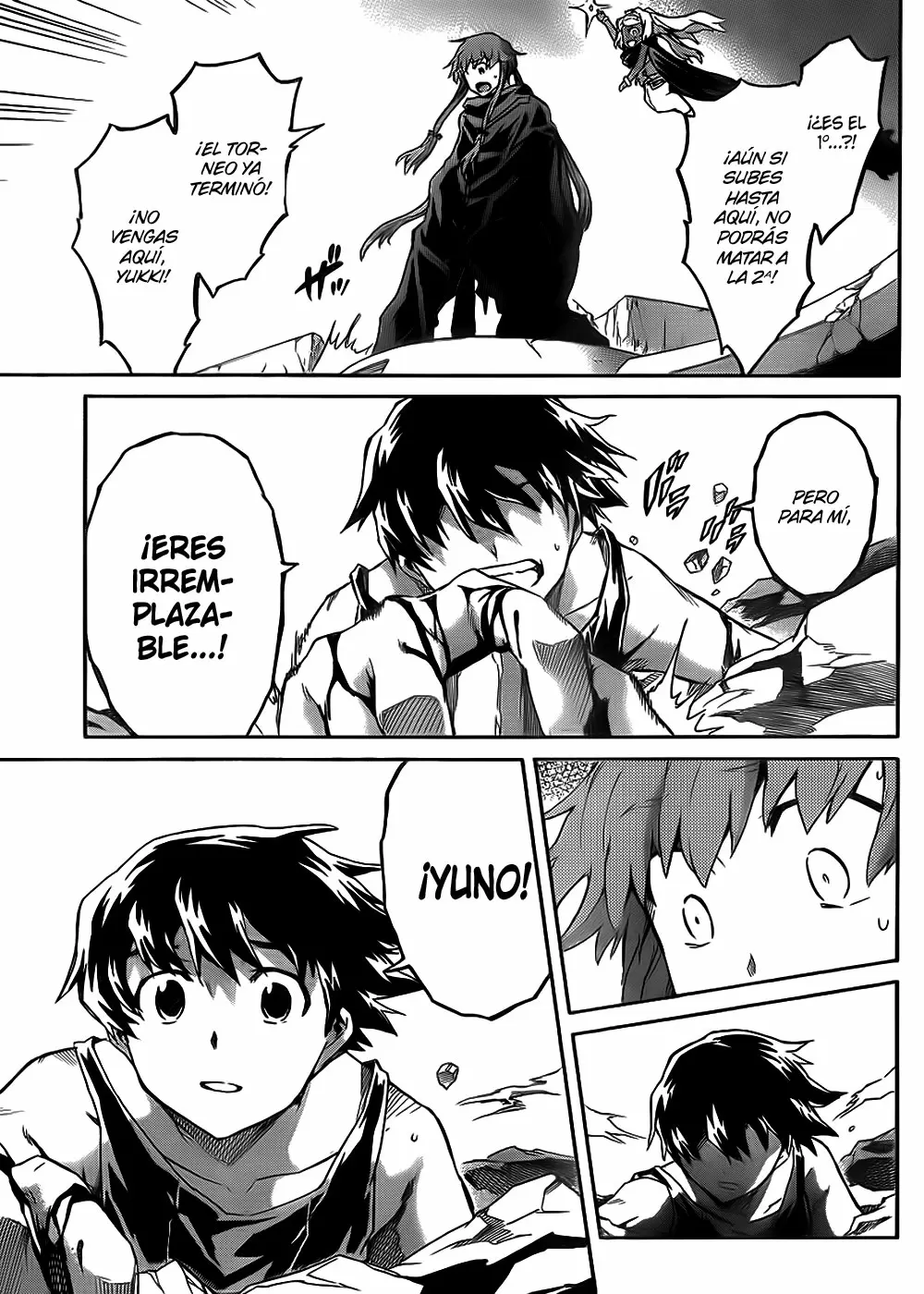 Mirai Nikki capítulo 54, página 27