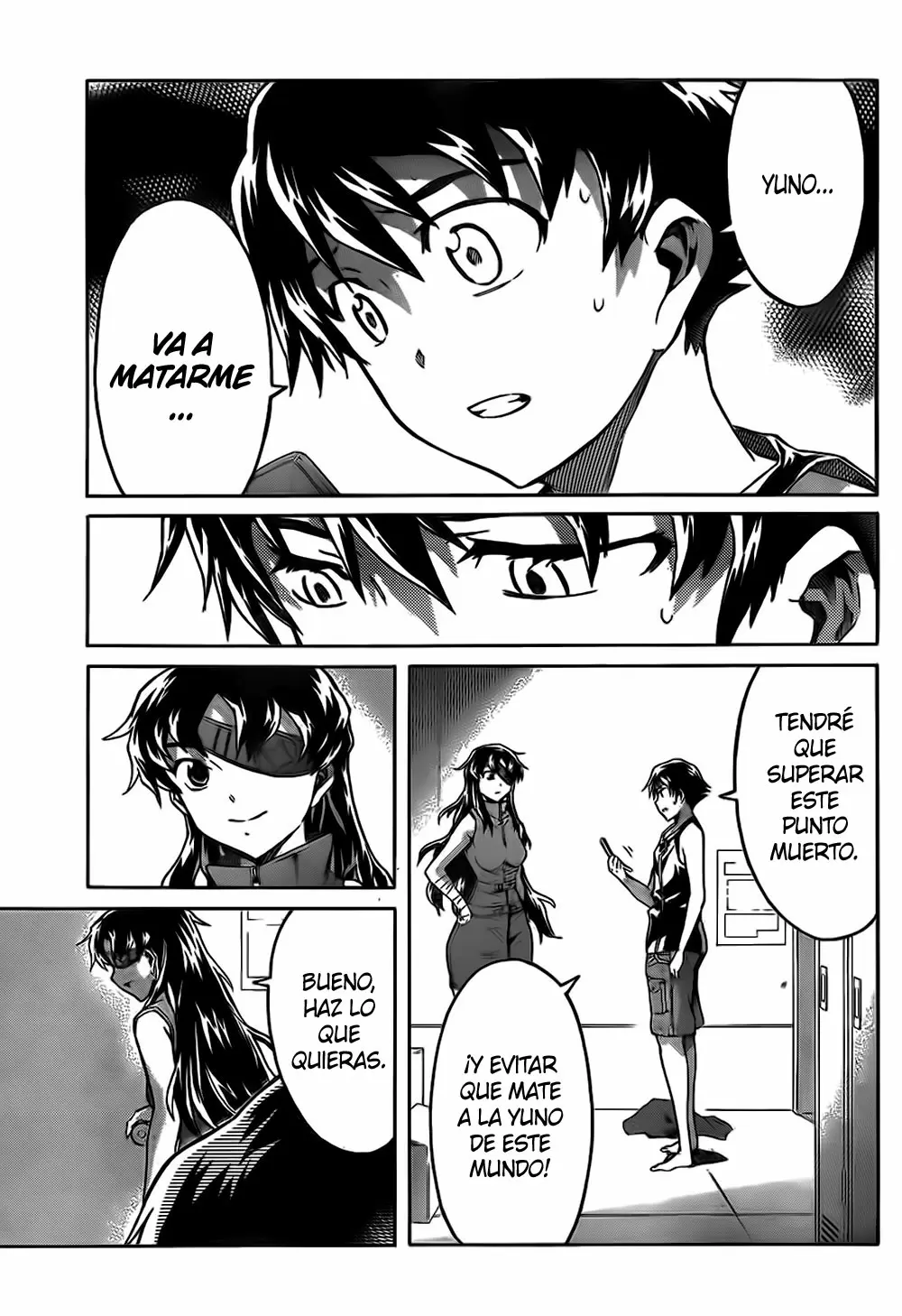 Mirai Nikki capítulo 55, página 19