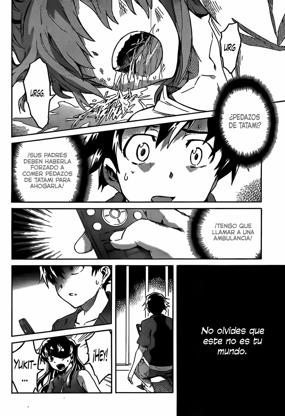 Mirai Nikki capítulo 55, página 27