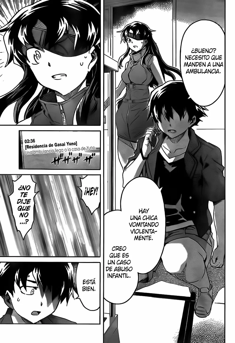 Mirai Nikki capítulo 55, página 28