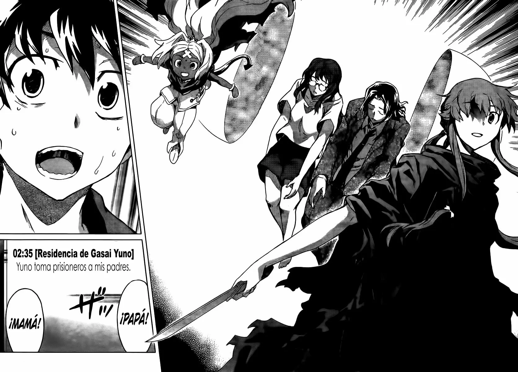 Mirai Nikki capítulo 55, página 34