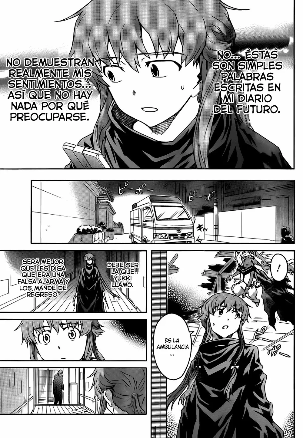 Mirai Nikki capítulo 56, página 8