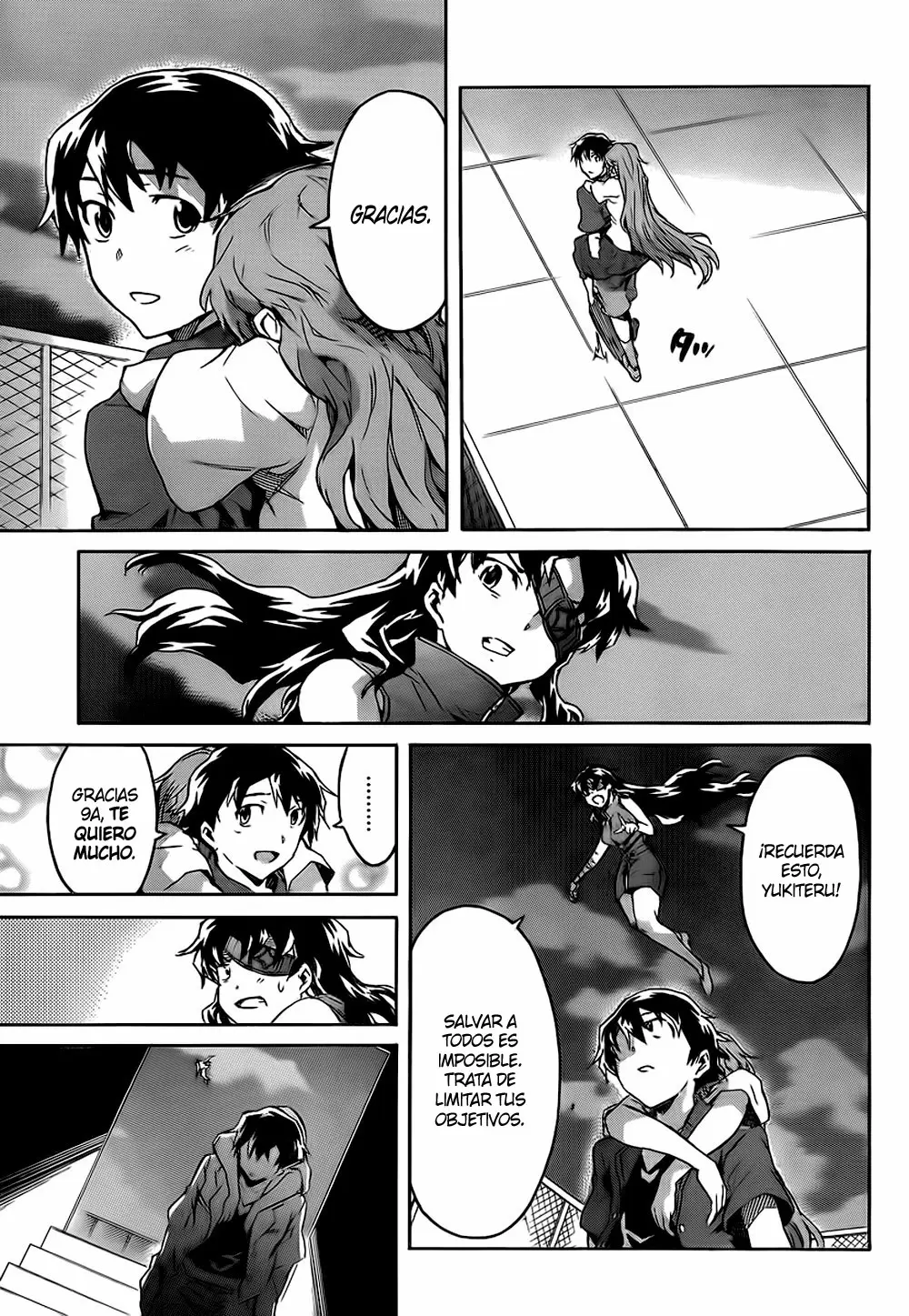 Mirai Nikki capítulo 56, página 12