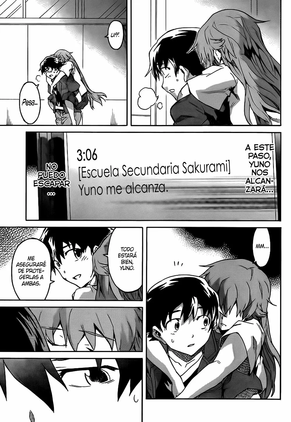 Mirai Nikki capítulo 56, página 14