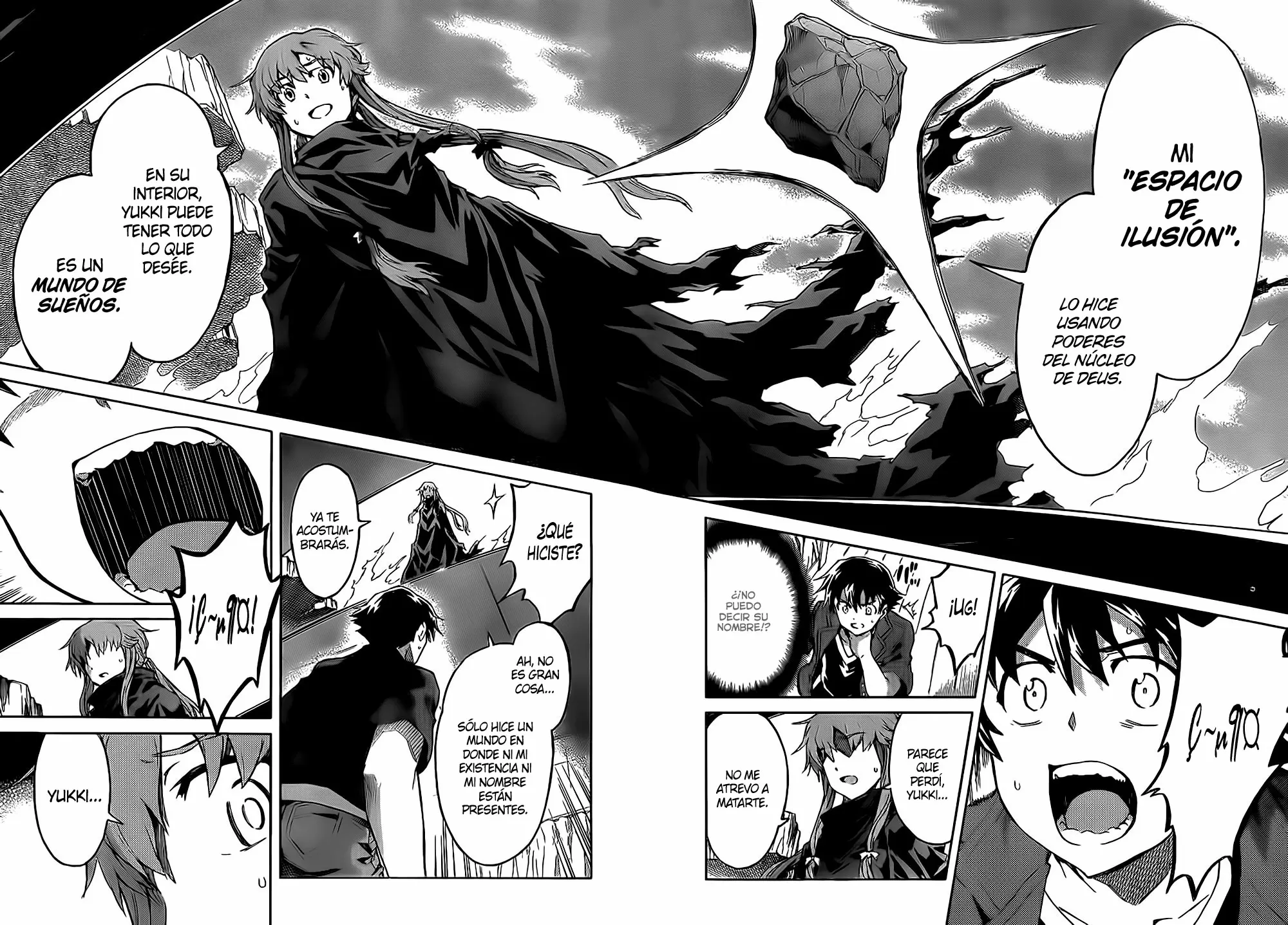 Mirai Nikki capítulo 57, página 12