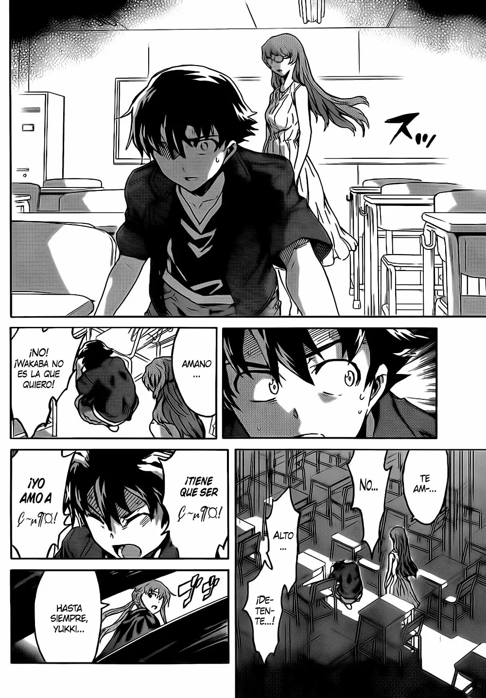 Mirai Nikki capítulo 57, página 19