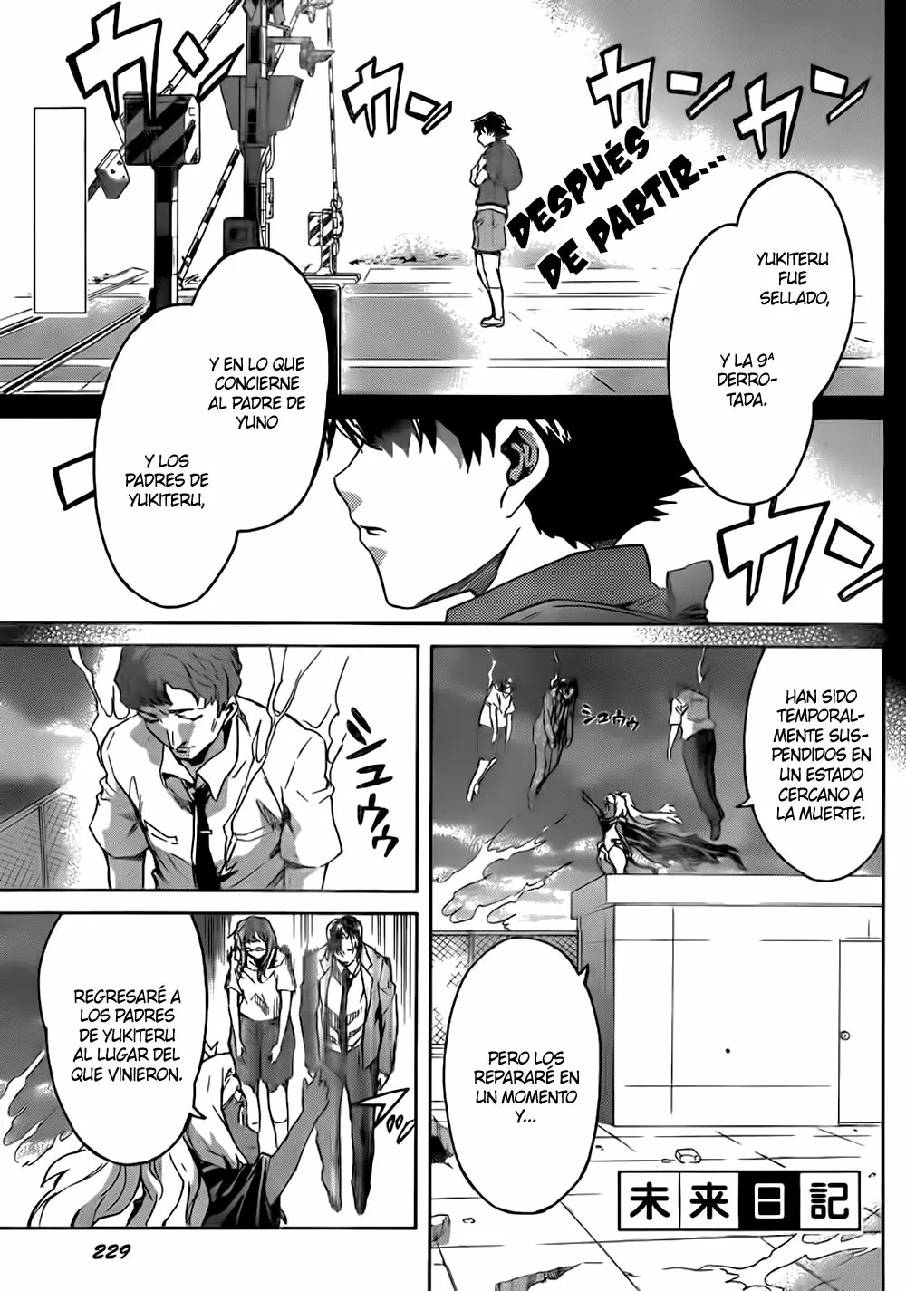 Mirai Nikki capítulo 58, página 2