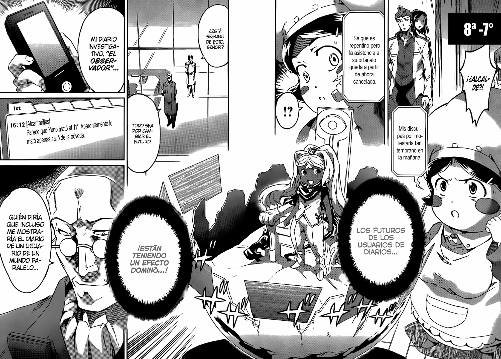 Mirai Nikki capítulo 58, página 19