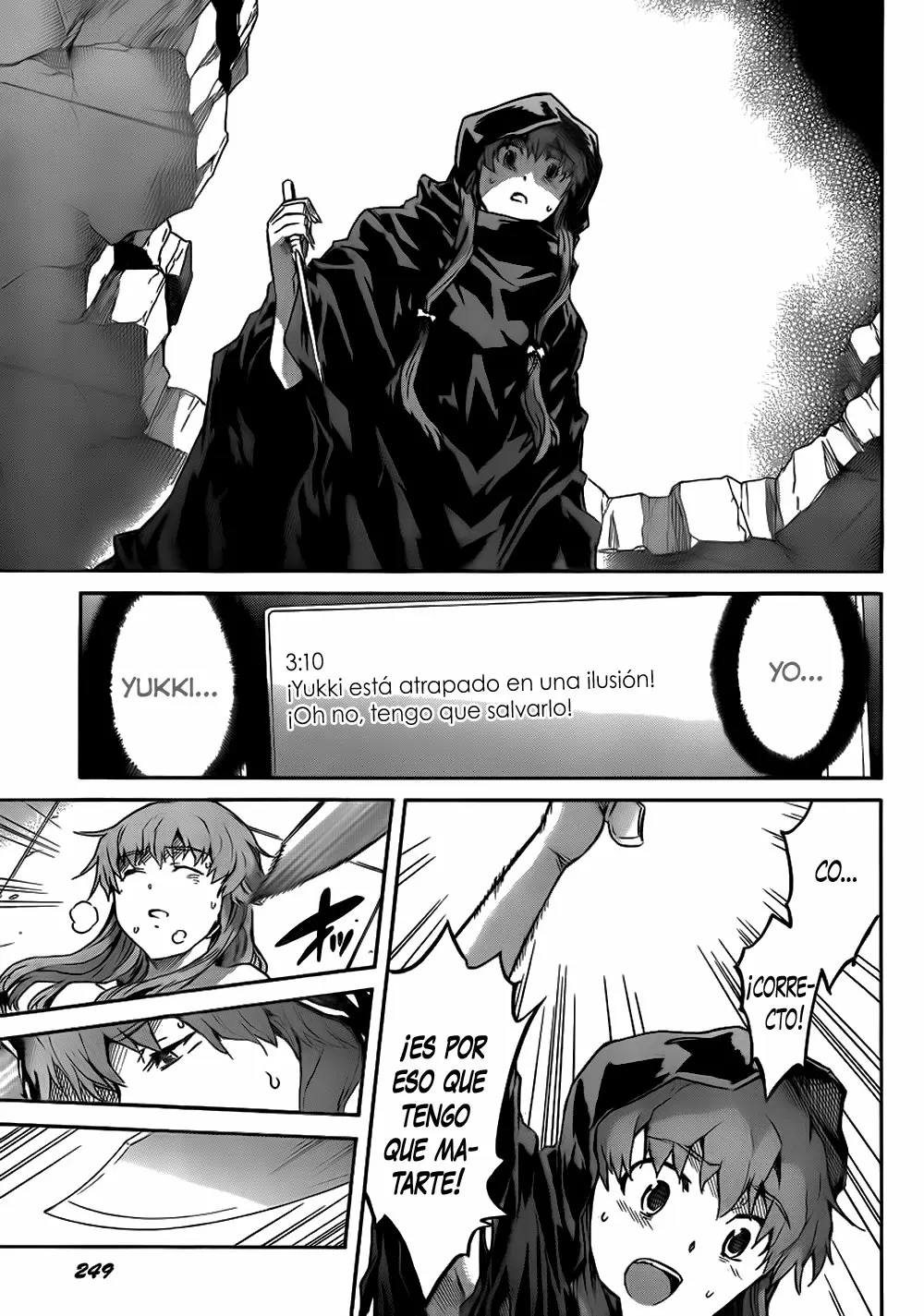 Mirai Nikki capítulo 58, página 21