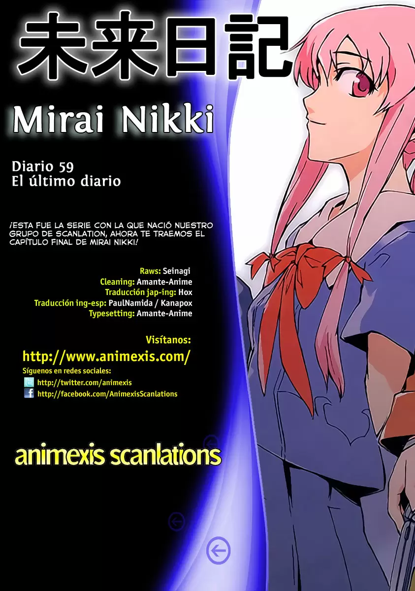 Mirai Nikki capítulo 59, página 2