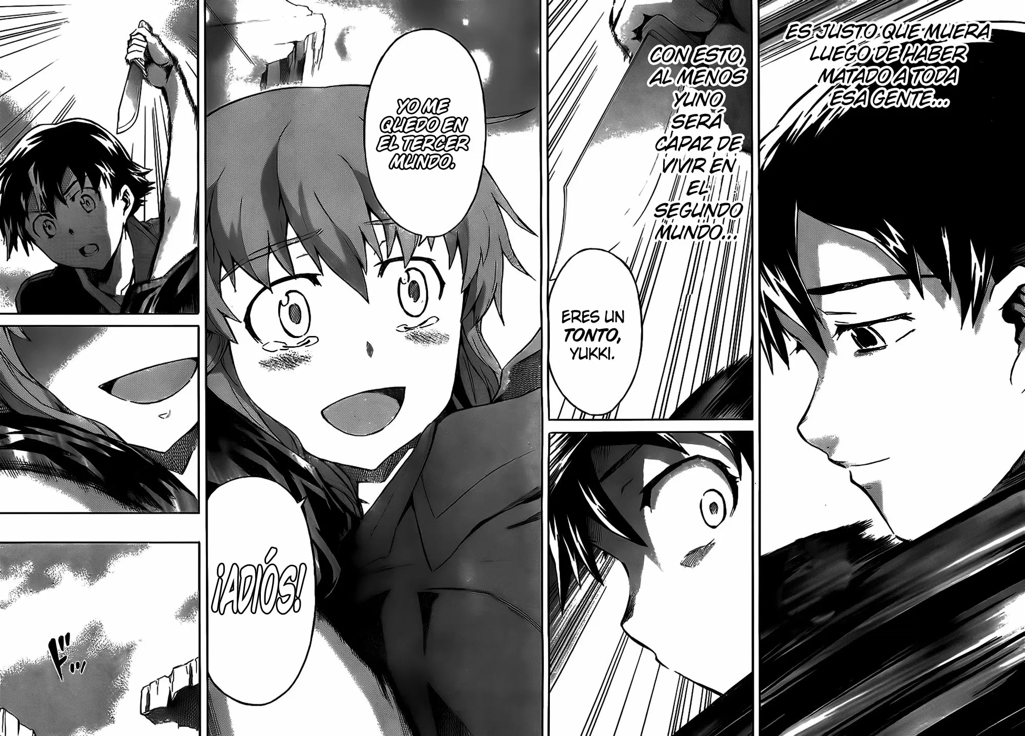 Mirai Nikki capítulo 59, página 15