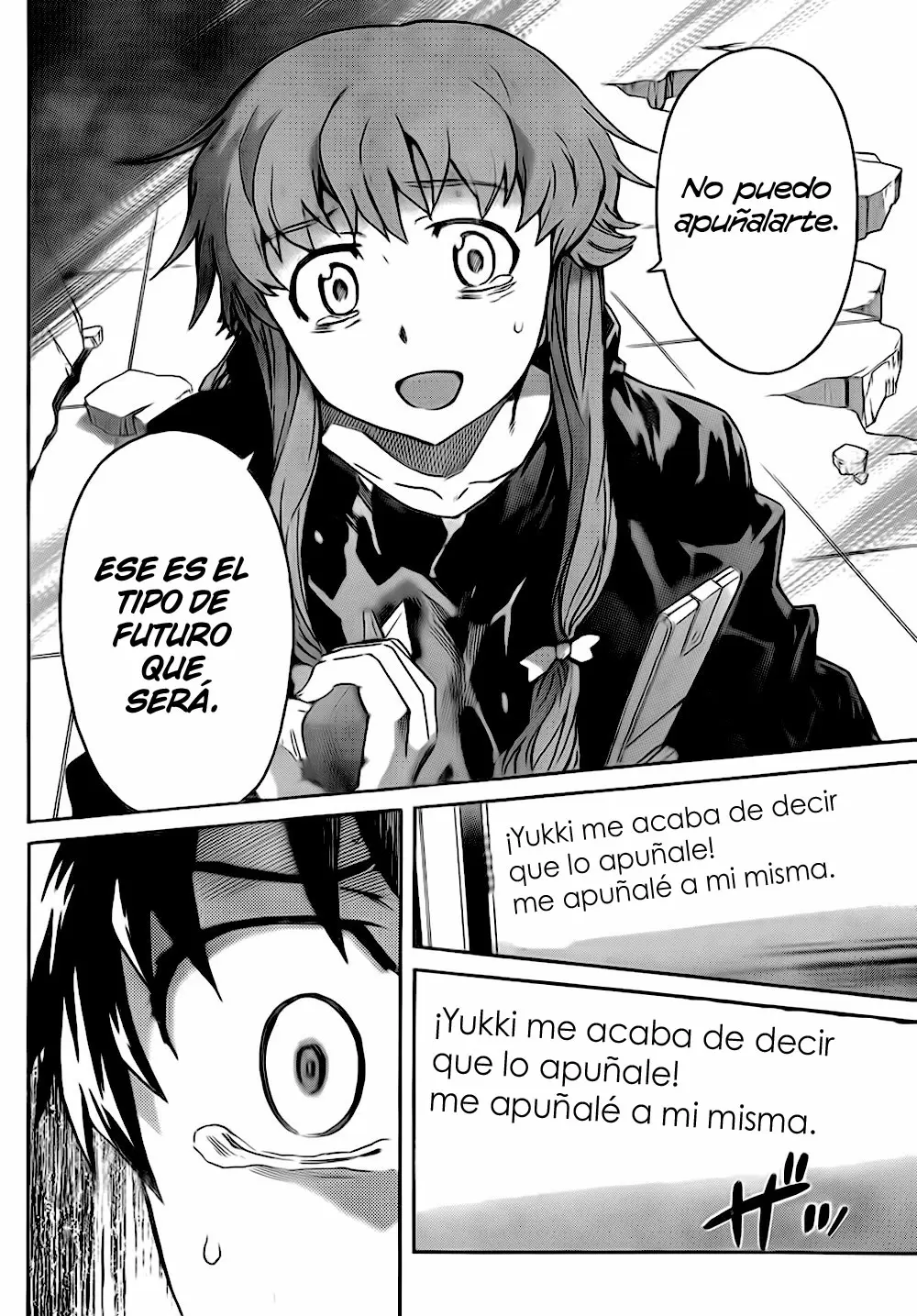 Mirai Nikki capítulo 59, página 19