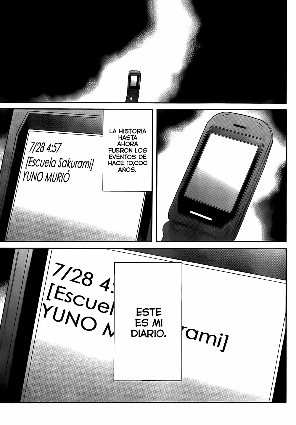 Mirai Nikki capítulo 59, página 26
