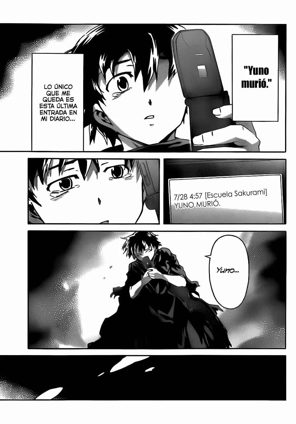 Mirai Nikki capítulo 59, página 30