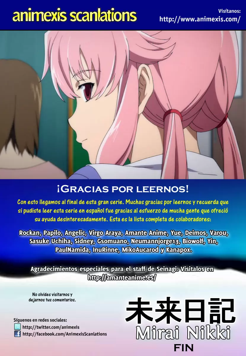 Mirai Nikki capítulo 59, página 49