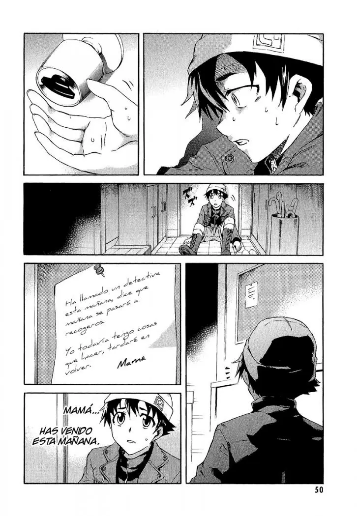 Mirai Nikki capítulo 6, página 2