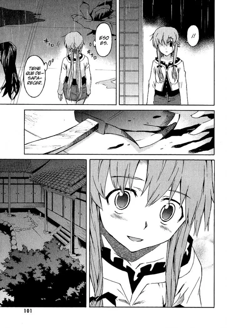 Mirai Nikki capítulo 7, página 8