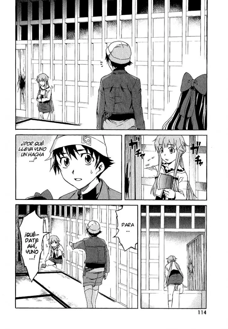 Mirai Nikki capítulo 7, página 21