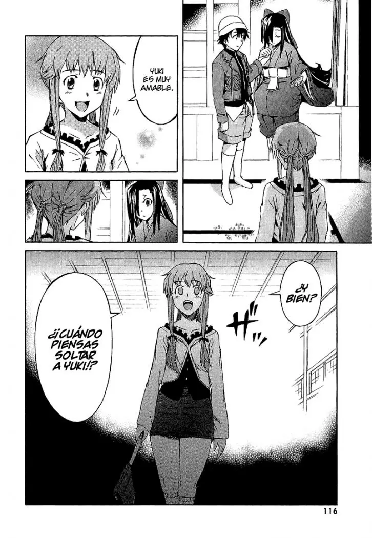 Mirai Nikki capítulo 7, página 23