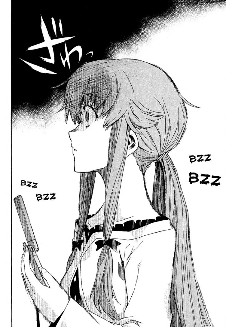 Mirai Nikki capítulo 7, página 35
