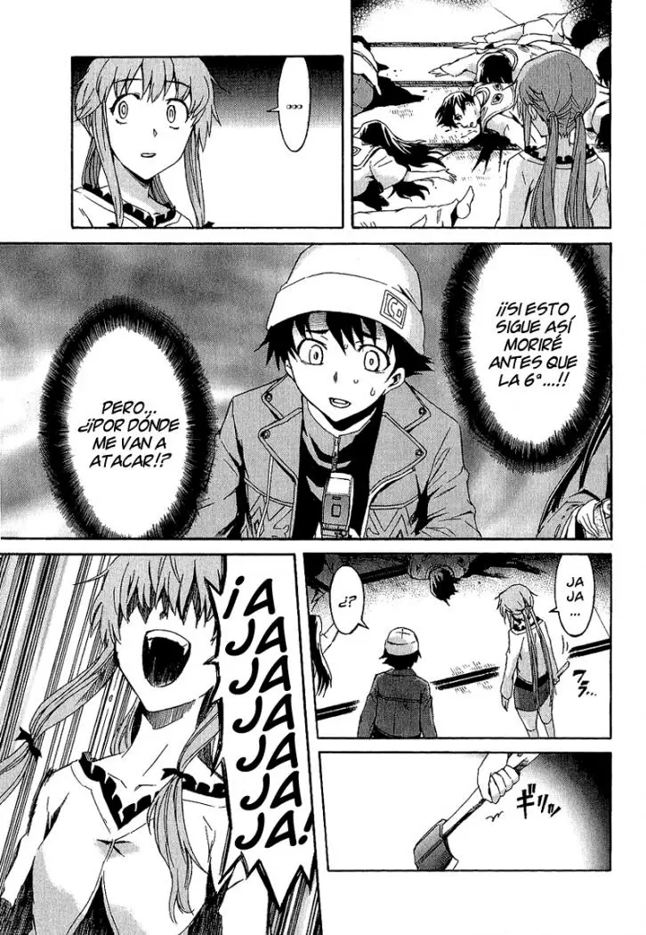 Mirai Nikki capítulo 7, página 36