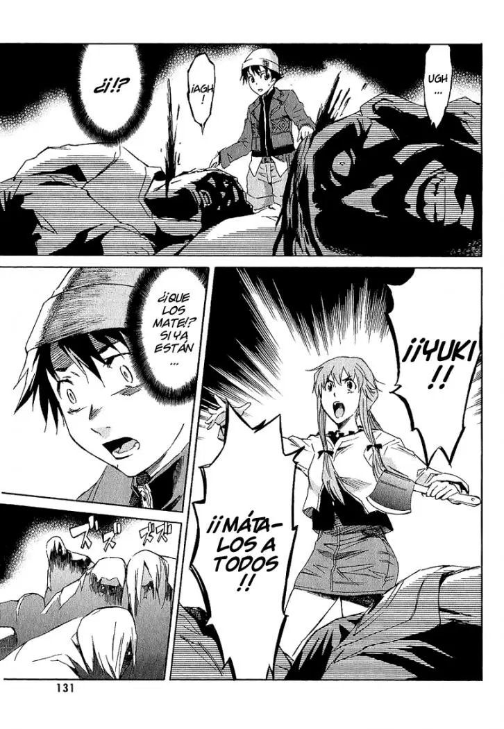 Mirai Nikki capítulo 7, página 38