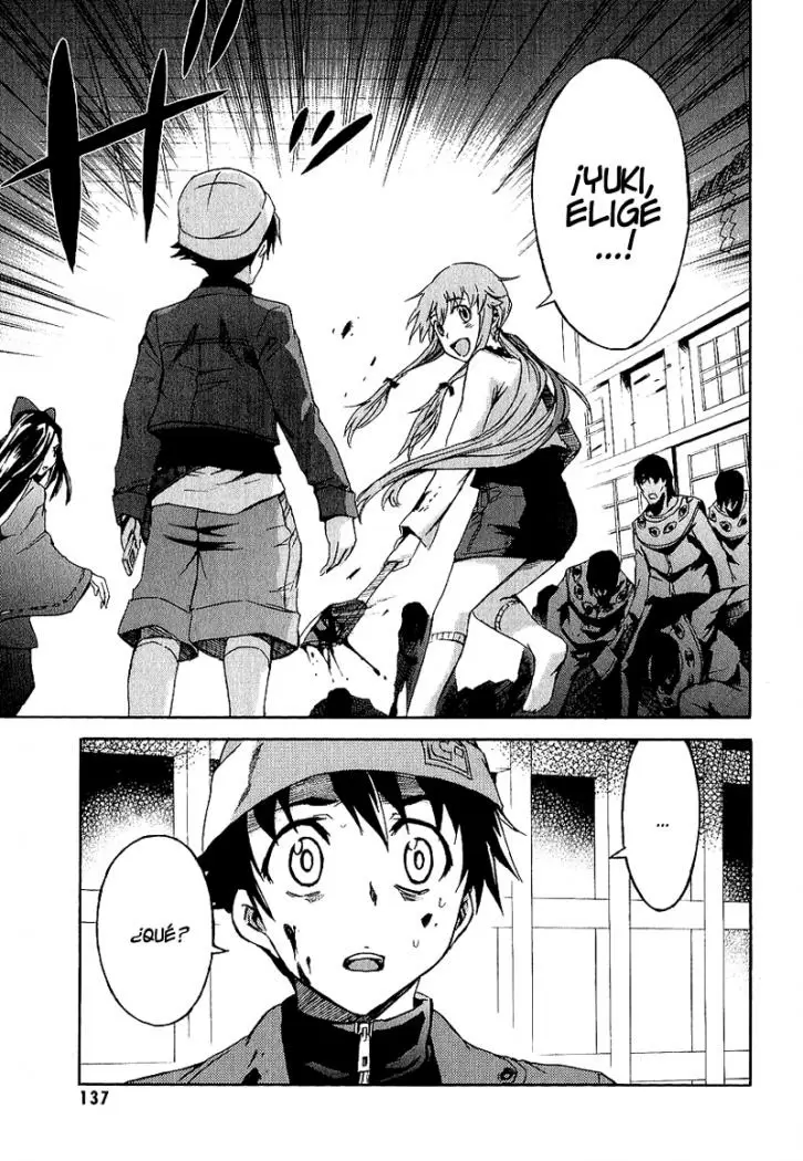 Mirai Nikki capítulo 7, página 43