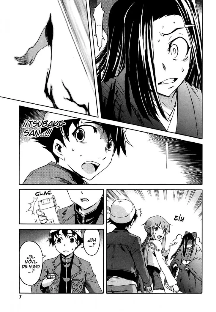 Mirai Nikki capítulo 9, página 7