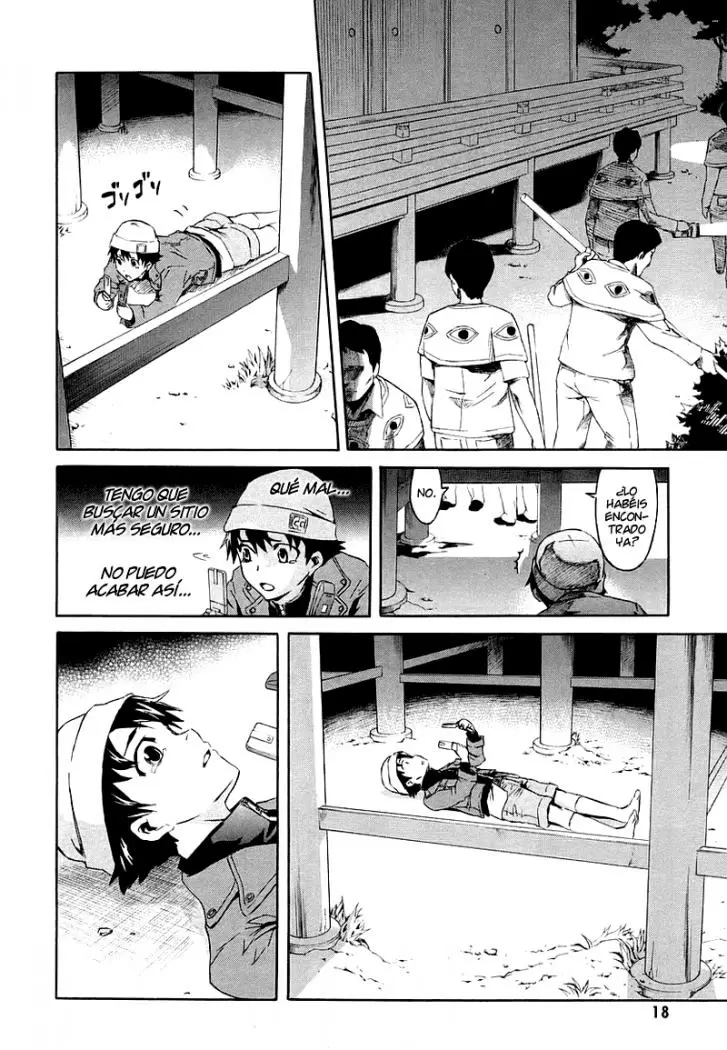 Mirai Nikki capítulo 9, página 18