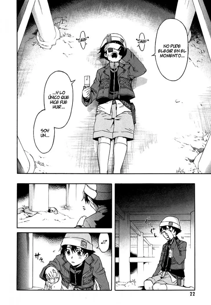 Mirai Nikki capítulo 9, página 22