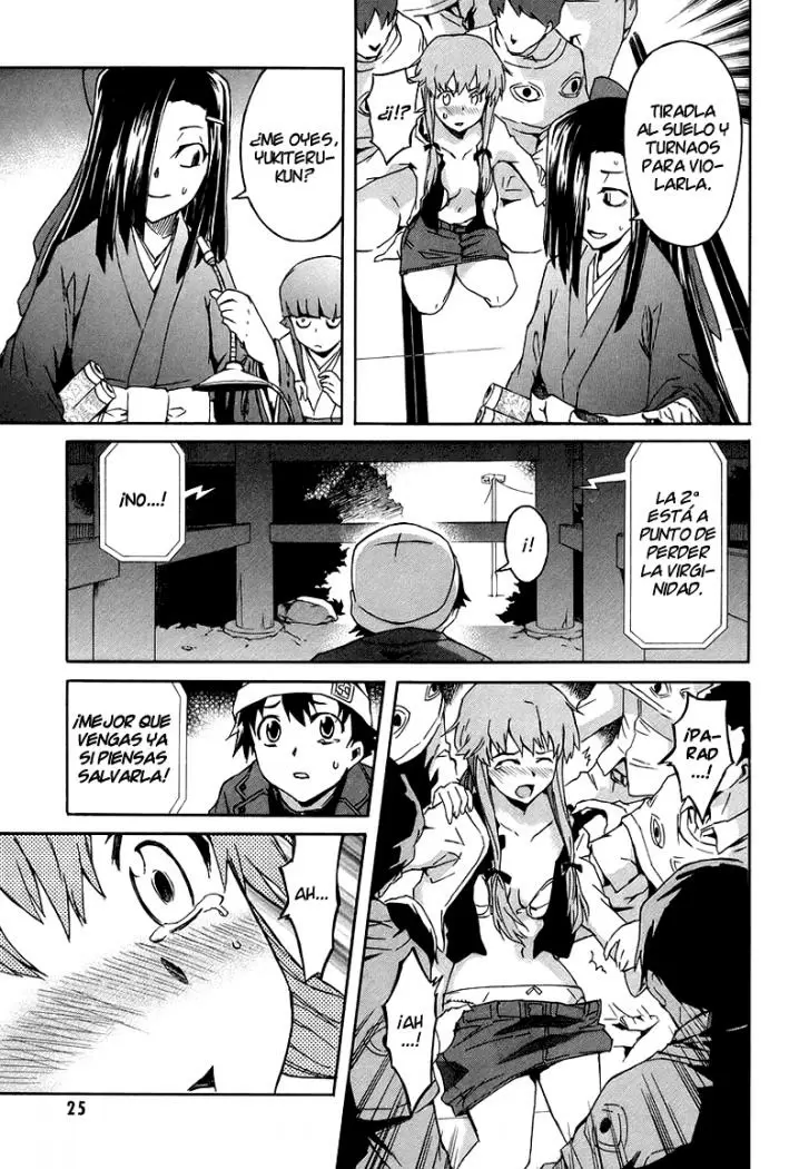 Mirai Nikki capítulo 9, página 25