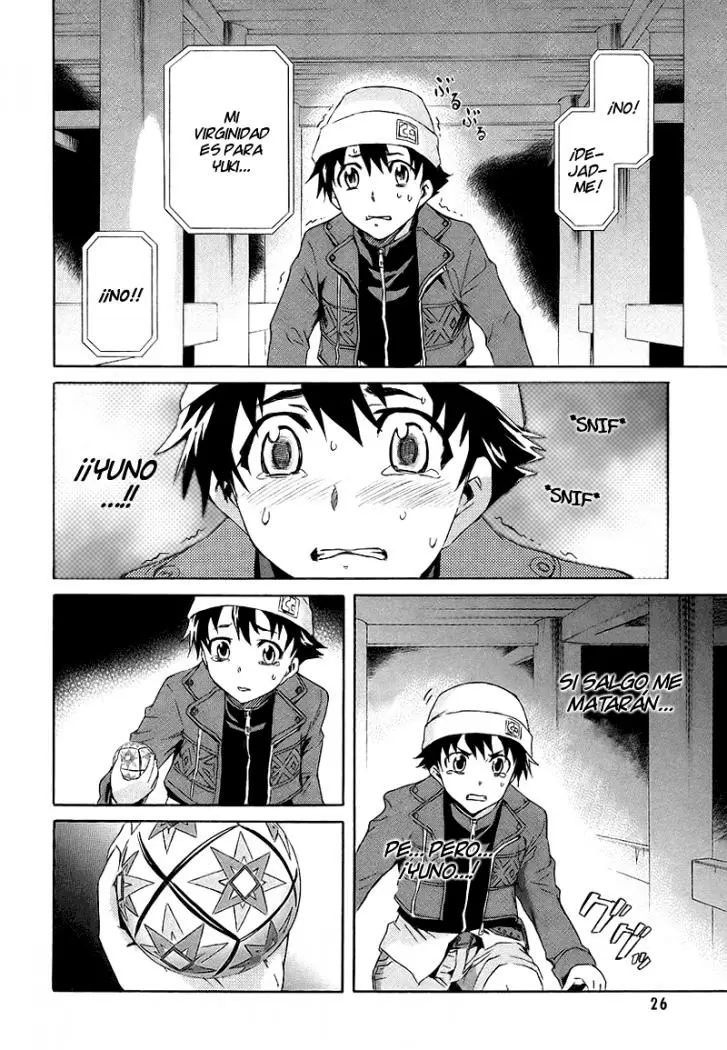 Mirai Nikki capítulo 9, página 26