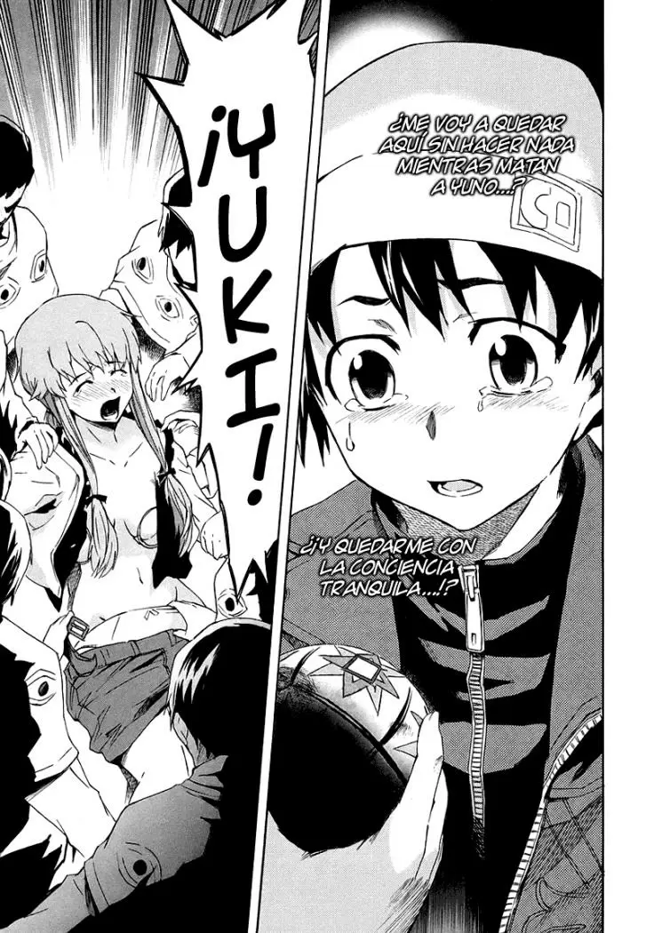 Mirai Nikki capítulo 9, página 27