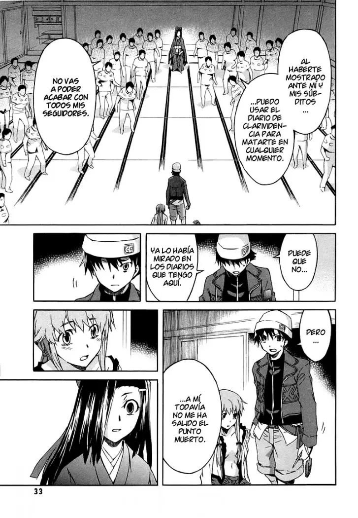 Mirai Nikki capítulo 9, página 32