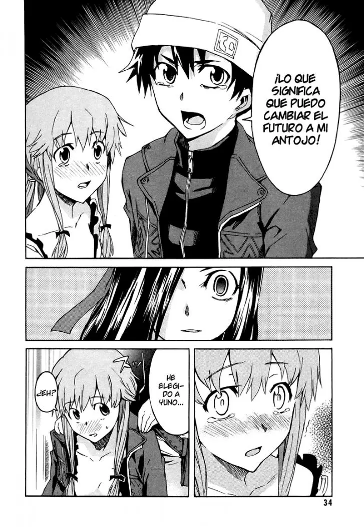 Mirai Nikki capítulo 9, página 33