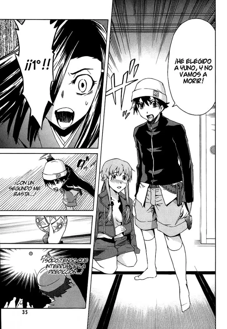 Mirai Nikki capítulo 9, página 34