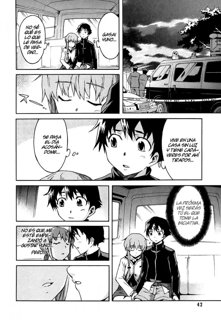 Mirai Nikki capítulo 9, página 41