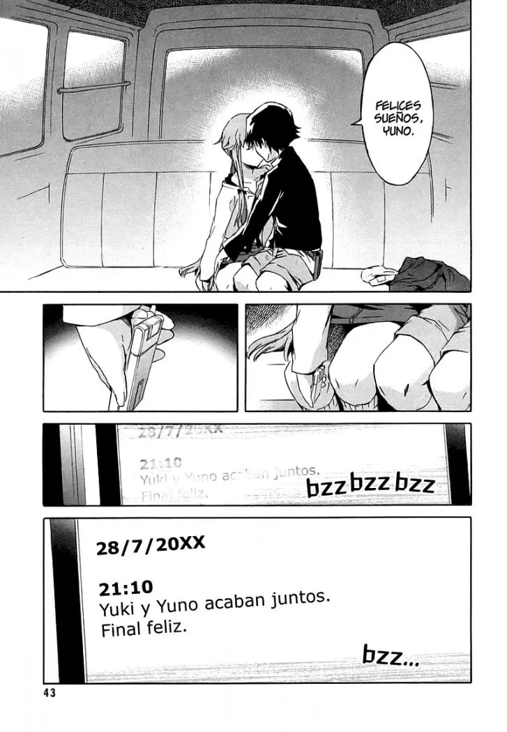 Mirai Nikki capítulo 9, página 42