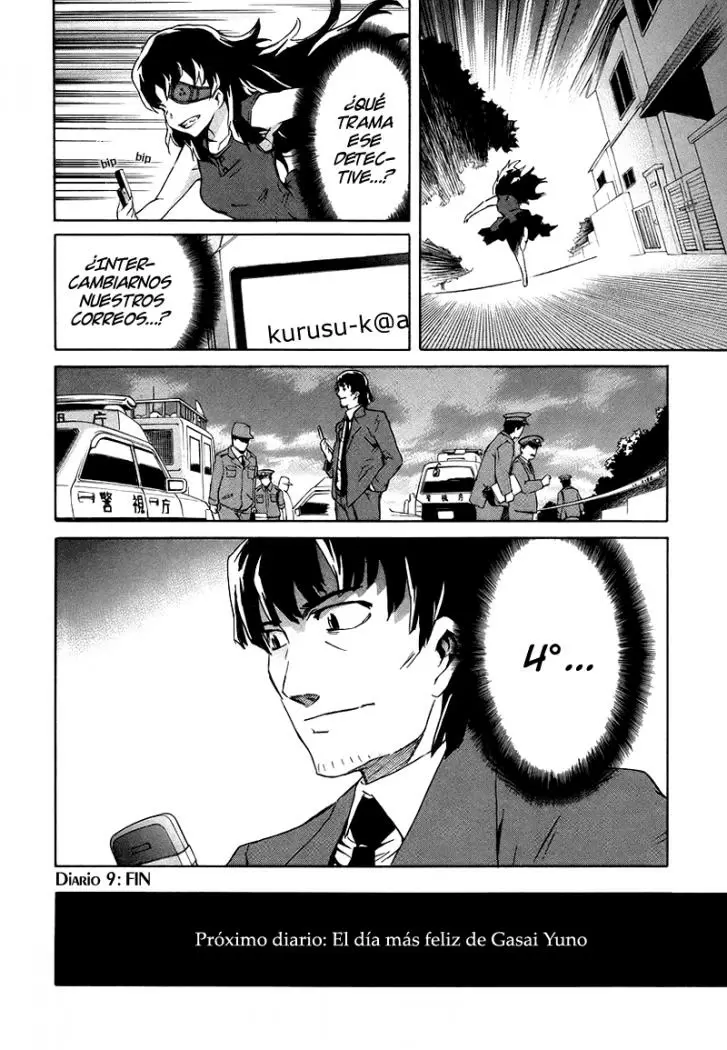 Mirai Nikki capítulo 9, página 43