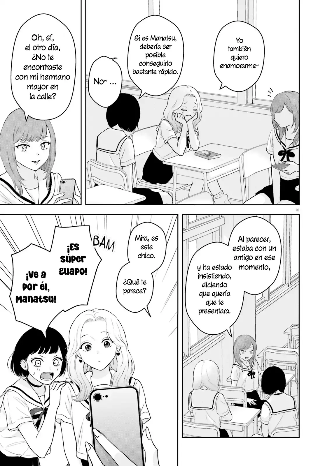 Nanoka-kan Gentei Kanojo capítulo 1, página 4
