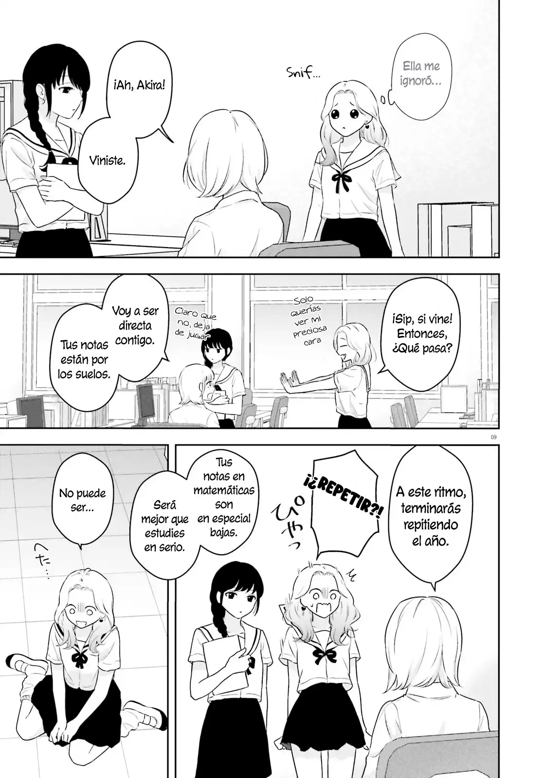 Nanoka-kan Gentei Kanojo capítulo 1, página 8