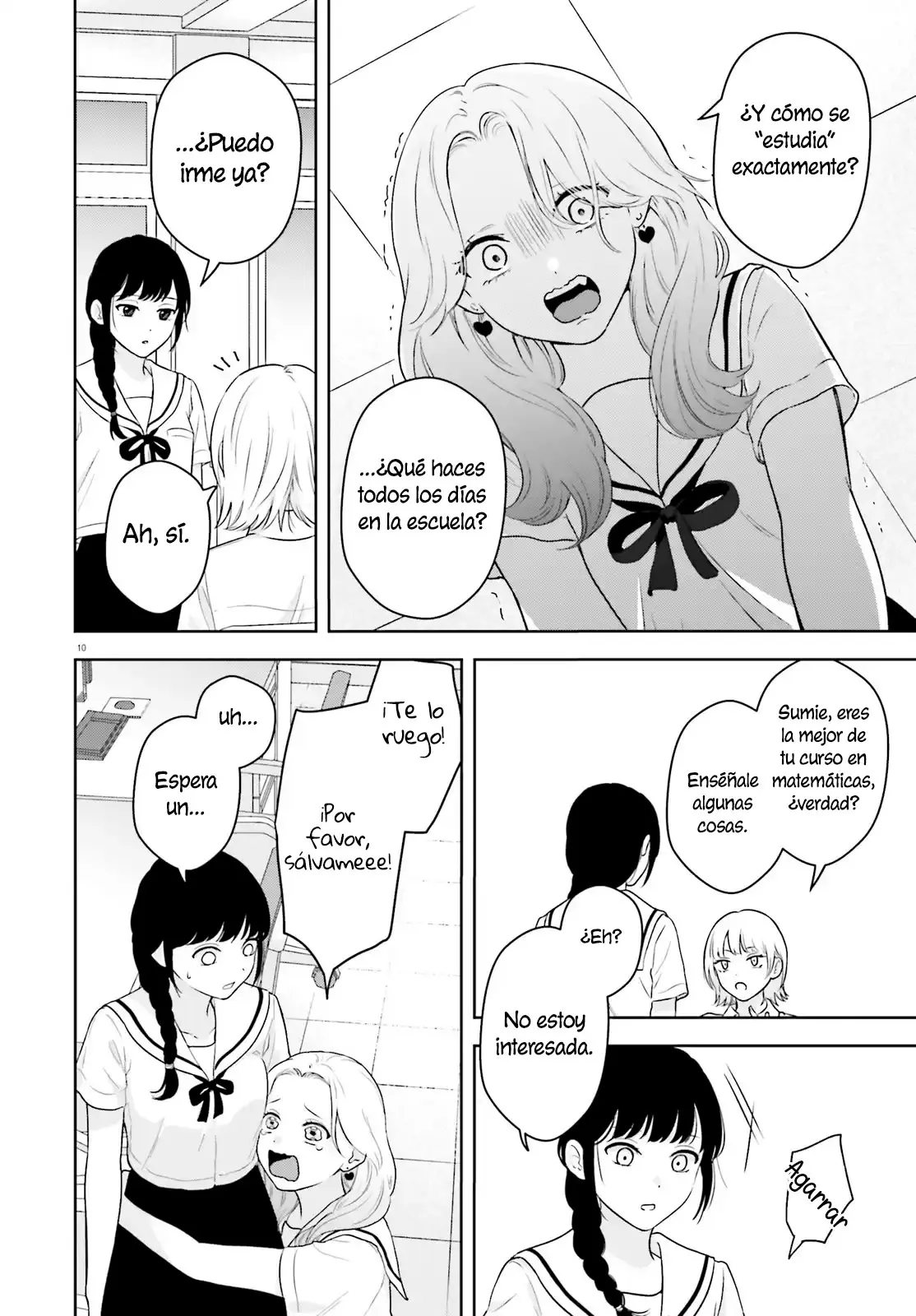 Nanoka-kan Gentei Kanojo capítulo 1, página 9