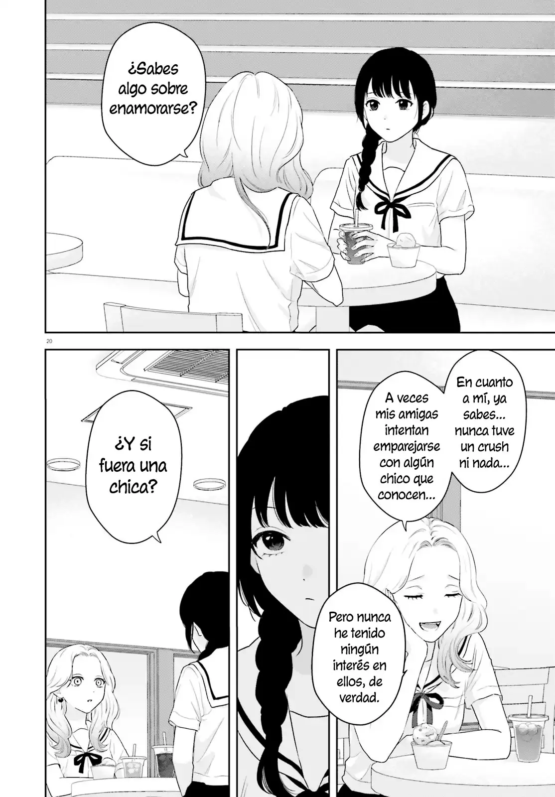 Nanoka-kan Gentei Kanojo capítulo 1, página 19