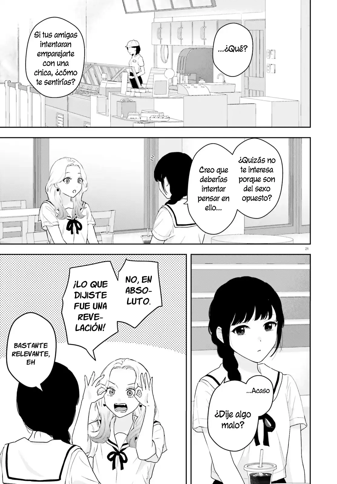 Nanoka-kan Gentei Kanojo capítulo 1, página 20