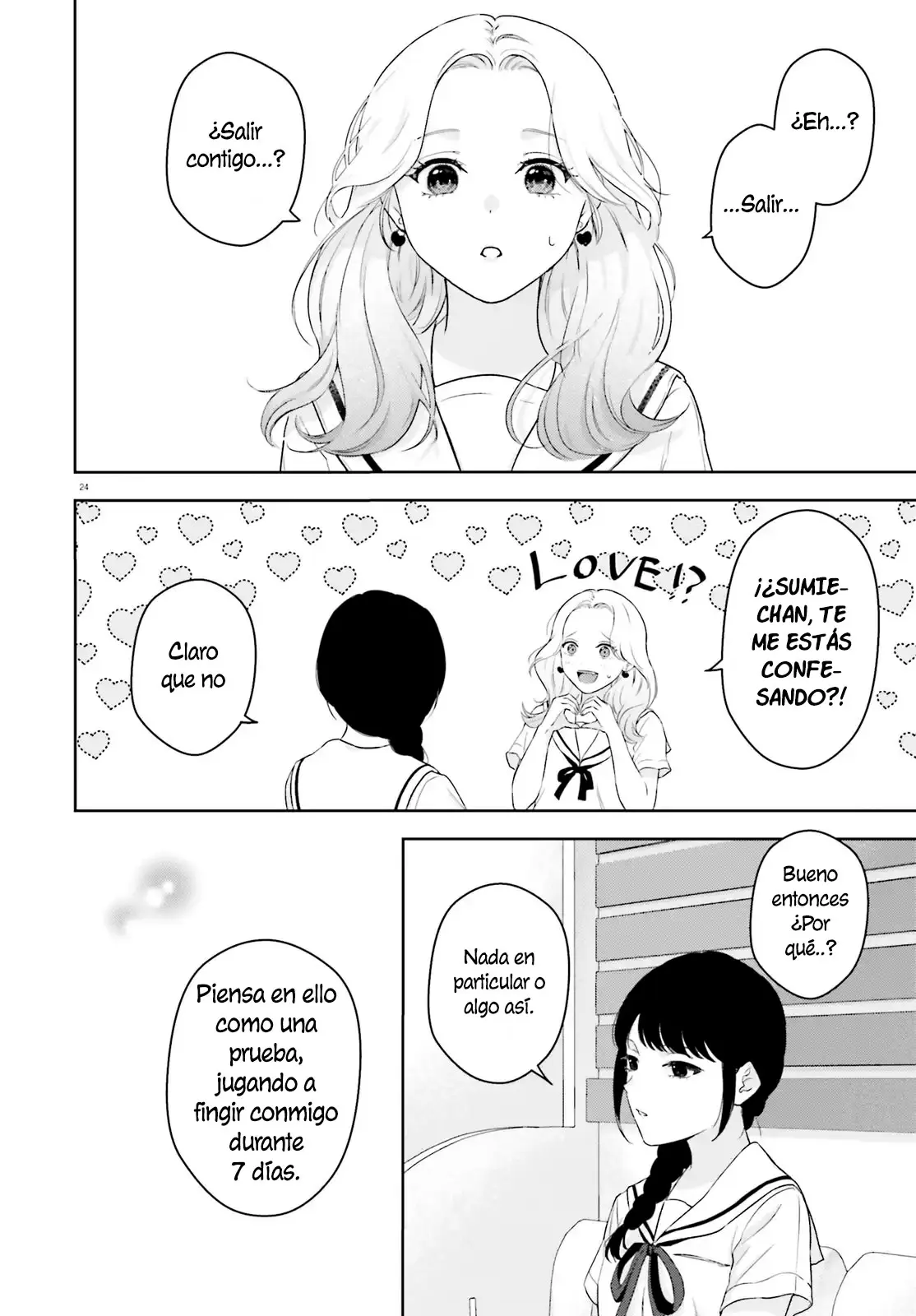 Nanoka-kan Gentei Kanojo capítulo 1, página 23
