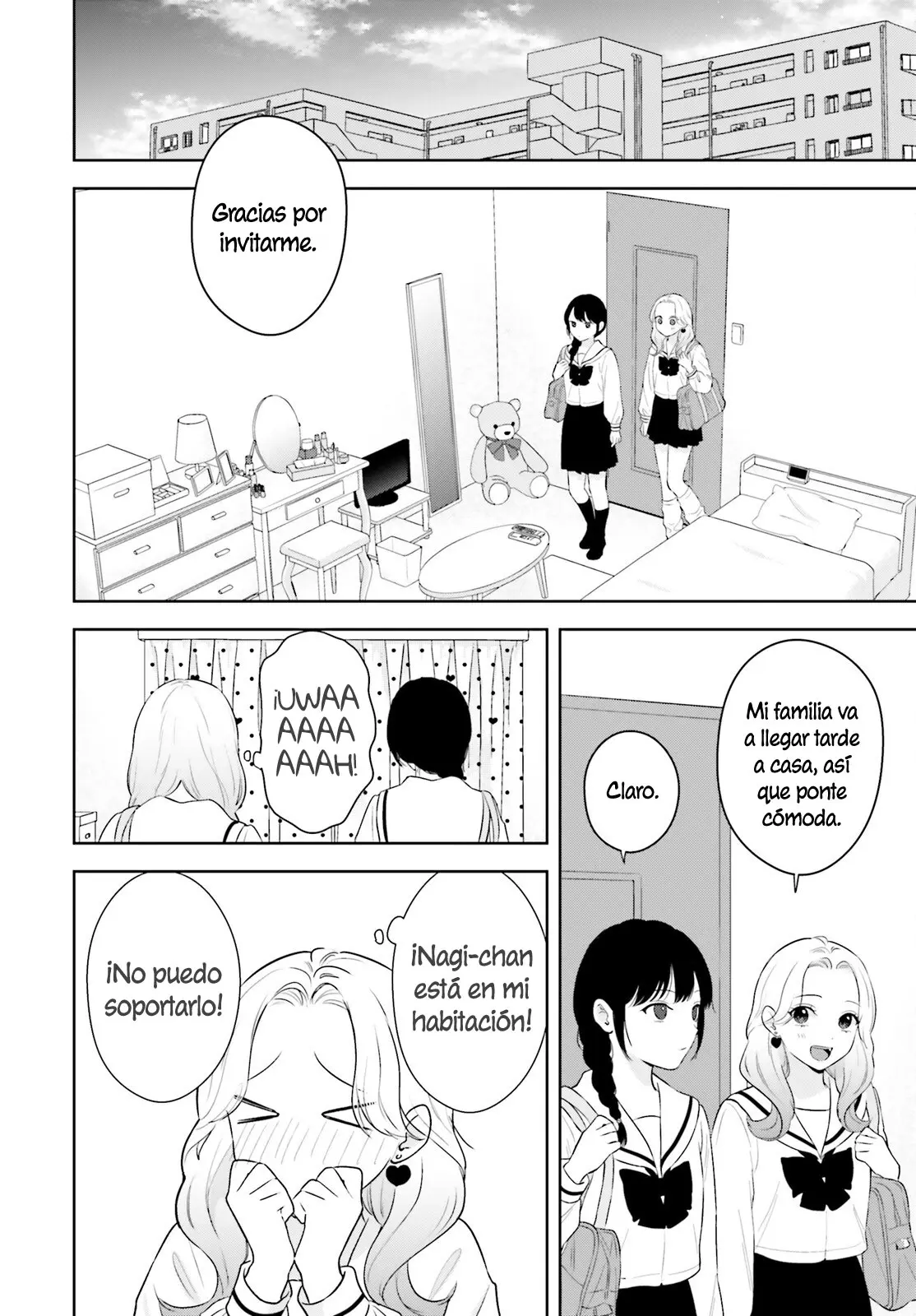 Nanoka-kan Gentei Kanojo capítulo 15, página 14