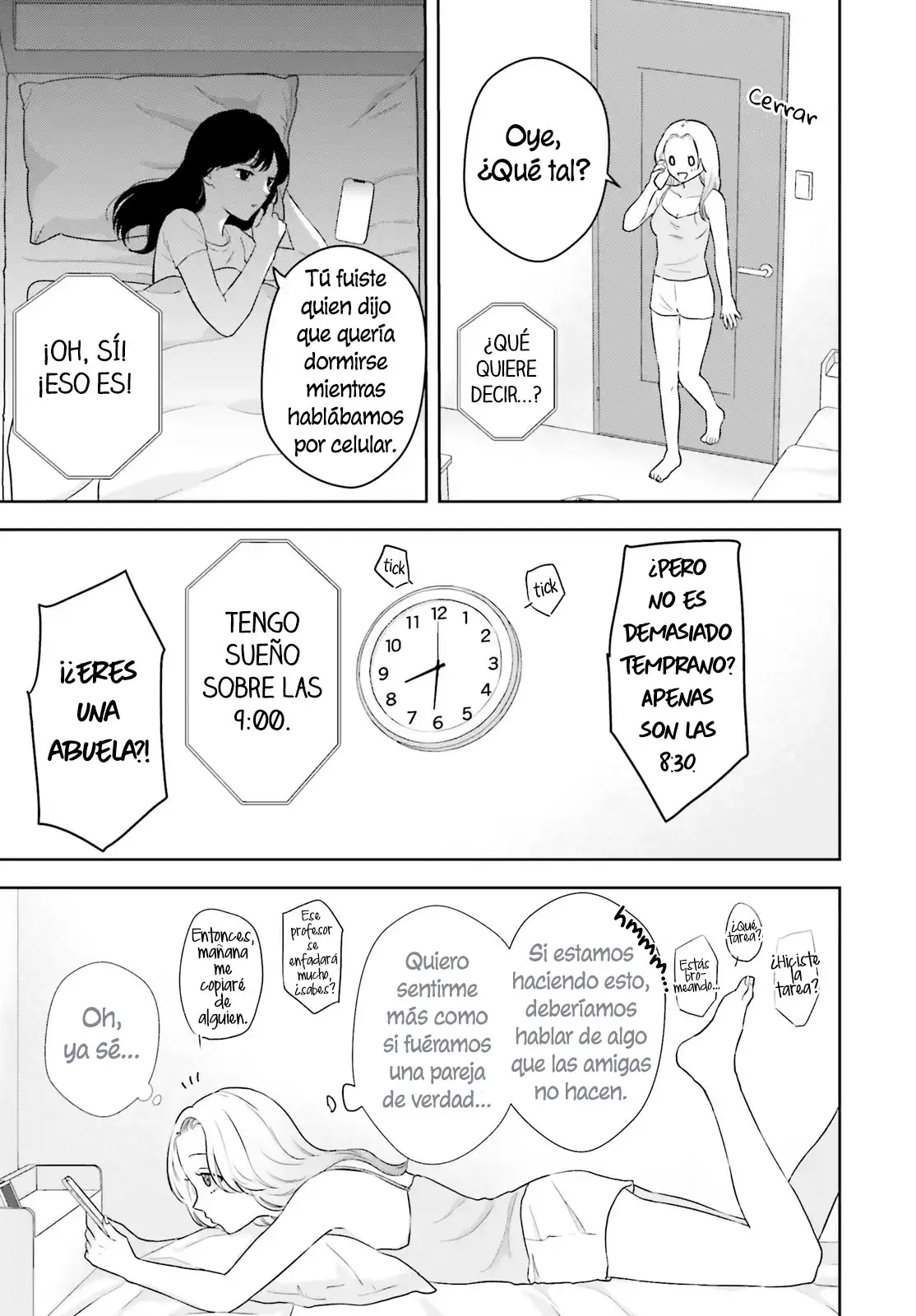 Nanoka-kan Gentei Kanojo capítulo 2, página 17