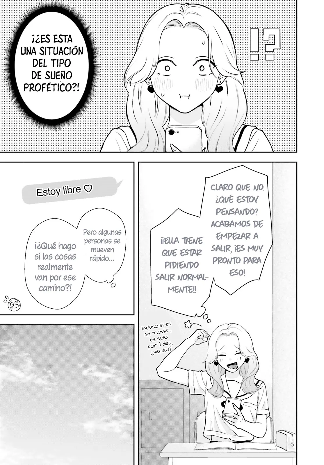 Nanoka-kan Gentei Kanojo capítulo 3, página 10