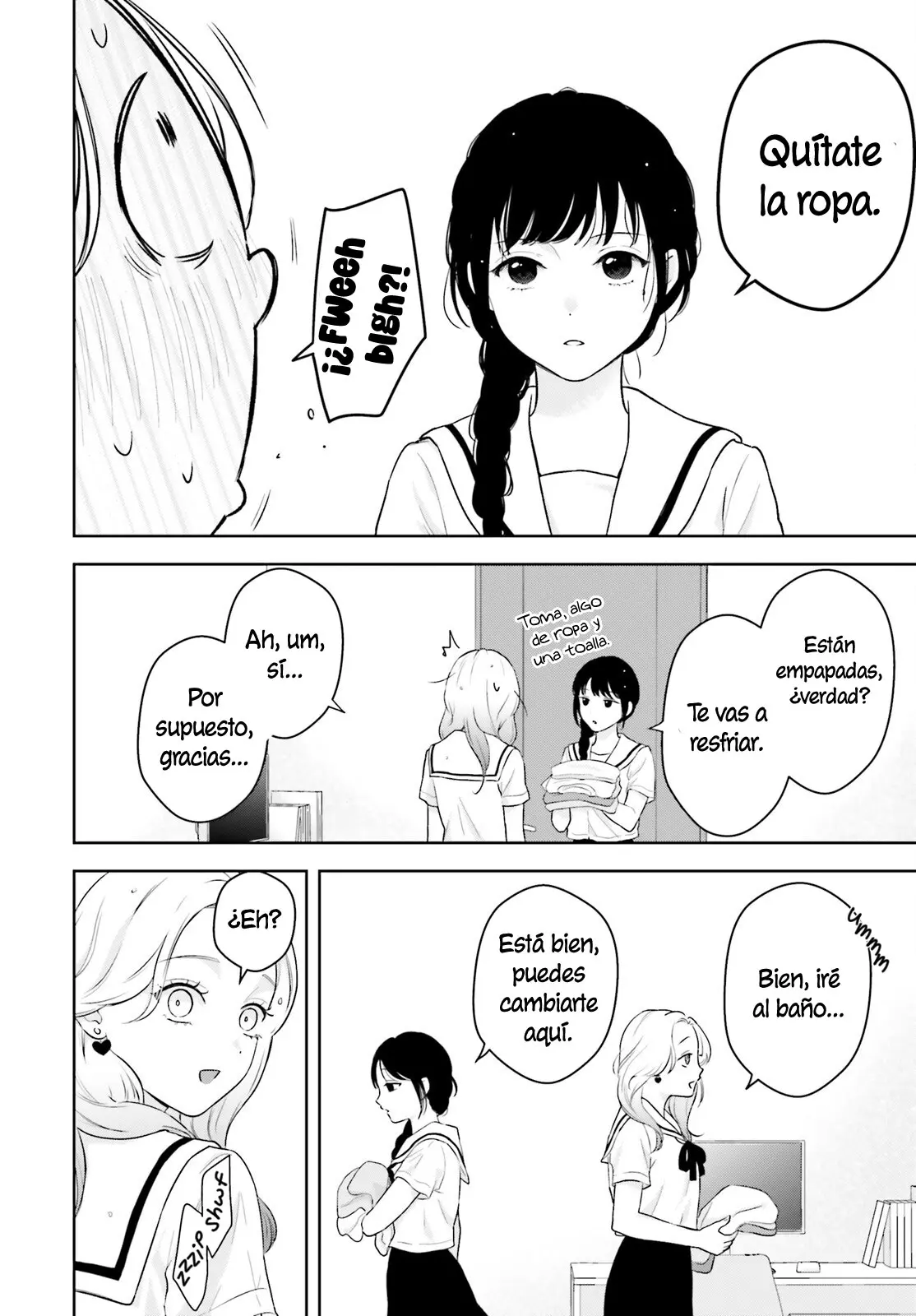 Nanoka-kan Gentei Kanojo capítulo 4, página 8